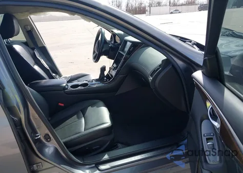 2018 Infiniti Q50 3.0T Luxe z USA, uszkodzony, nr VIN JN1EV7AP8JM592398